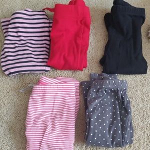 5 pairs of leggings 18 month